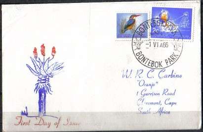 1966-Bontebok Park Commemorative Cover