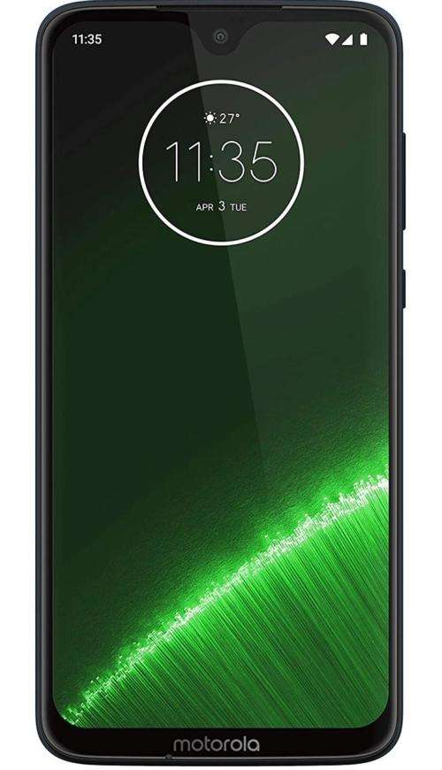 Moto G7 Plus | Unlocked | Made for US by Motorola | 4/64GB | 16MP Camera |  Black