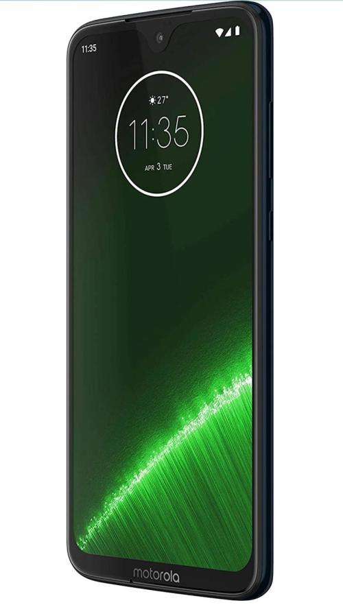 Moto G7 Plus | Unlocked | Made for US by Motorola | 4/64GB | 16MP Camera |  Black