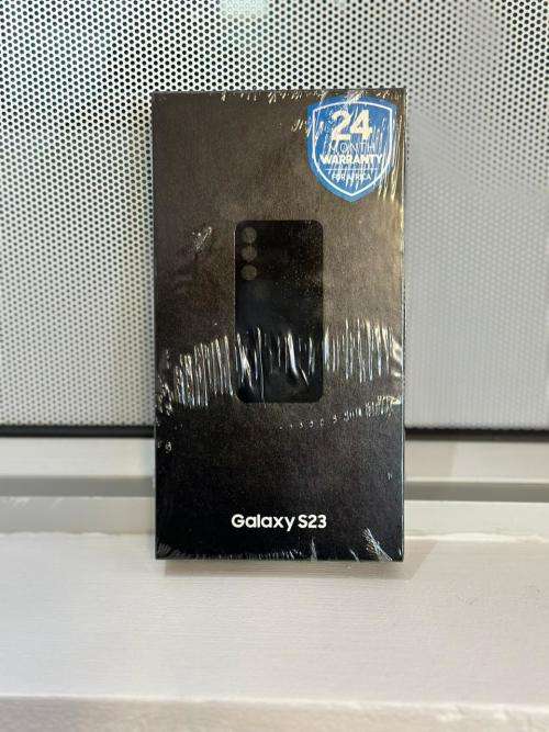 BRAND NEW SEALED SAMSUNG S23 DUAL SIM 256GB BLACK LOCAL STOCK