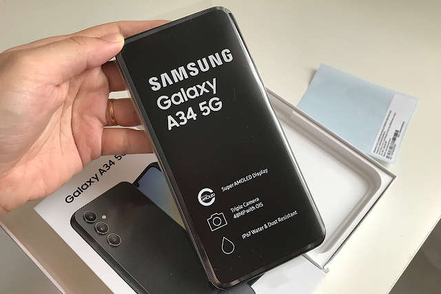 BRAND NEW SAMSUNG A34 5G DUAL SIM 128GB