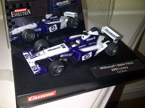 Scalextric CARRERA F1 BMW WILLIAMS HP 2003 RARE NEW NO RESERVE 1/32 SLOT CAR
