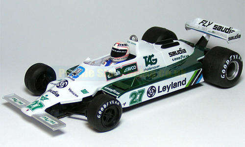 Scalextric FLY F1 Williams FW07B Brands Hatch 1980 world champion Alan Jones 0551 RARE 1/32 SLOT CAR