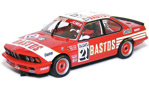 Scalextric Spirit BMW 635 CSI No.21 Bastos Winner 24h Francorchamps Belgium 1983 Thie  1/32 SLOT CAR