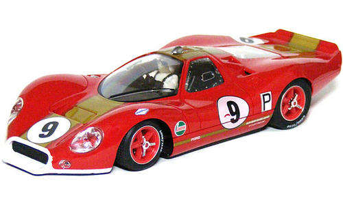 NSR SCALEXTRIC Ford P68 No.9 Alan Mann 1000km Spa-Francorchamps 1968 Frank Gardner & 1/32 slot car