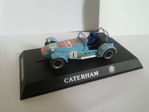 Scalextric LOTUS CATERHAM 7 GULF LIVERY NEW RARE 1/32 SLOT CAR