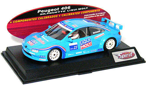 Scalextric Spirit Peugeot 406 RACING Silhouette LIQUI MOLLY 1/32 SLOT CAR