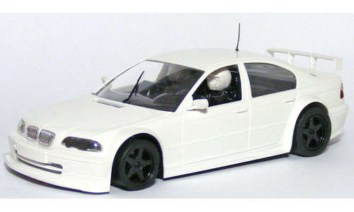 Scalextric FLY BMW 320 RACING WHITE LIGHTWEIGHT RARE NEW 1/32 SLOT CAR