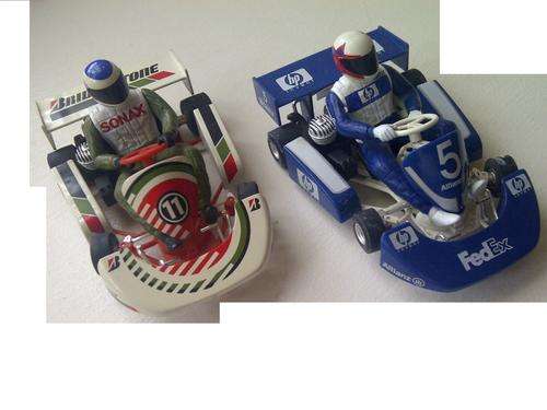 Scalextric NINCO GO KART RARE ONE ONLY LUCKY STRIKE TYPE LIVERY SONAX BRIDGESTONE USED 1/32 SLOT CAR