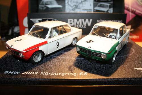 Scalextric Spirit BMW 2002 Nurburgring 1968 LIMITED EDITION TWIN SET 1/32 SLOT CAR