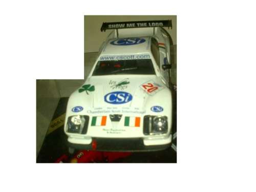 Scalextric FLY LISTER STORM LE MANS used like new  1/32 SLOT CAR