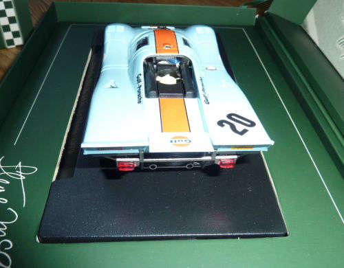 Scalextric Fly Porsche 917K Gulf STEVE MCQUEEN No.20 Le Mans 1970 new 1/32 scale slot car