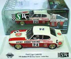 Scalextric SRC FORD CAPRI LUCKY STRIKE KYALAMI 9 HOUR 1971 LTD ED 1/32 SLOT CAR
