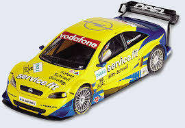 Scalextric SCX SALE Opel Vectra DTM V8 Servicefit with lights 61750 Brand new 1/32 SLOT CAR