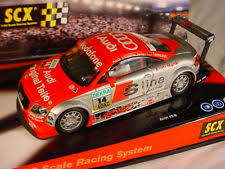 Scalextric SCX SALE Audi TT-R DTM "Tomczyk" Vodafone Nº14 DTM   lights 61920 Brand new 1/32 SLOT CAR