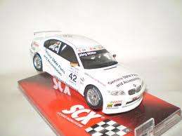 Scalextric SCX SALE BMW 320i WTCC 2005 Jorge M 61970 with lights Brand new 1/32 SLOT CAR