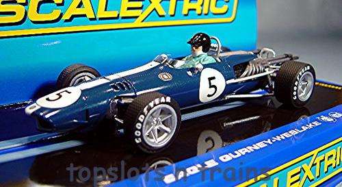 SCALEXTRIC EAGLE GURNEY WESLAKE, WINNER 1967 Race of Champions, D Gurney NEW SLOT CAR