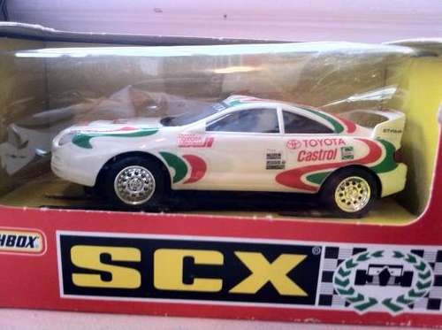 Scalextric SCX TOYOTA CELICA CASTROL 4WD ORIGINAL BOXED UNRUN NEW CONDITION NO RESERVE SLOT CAR