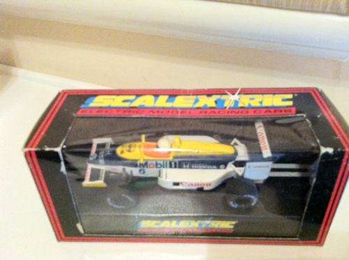SCALEXTRIC C369 WILLIAMS HONDA FW11B RARE NELSON PIQUET NEW MINT BOXED 1/32 SLOT CAR