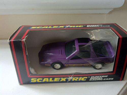 SCALEXTRIC PONTIAC FIREBIRD ORIGINAL BOXED UNRUN NEW NO RESERVE SLOT CAR