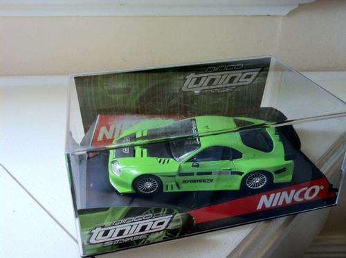 Scalextric NINCO TOYOTA CELICA SUPRA TUNING GREEN 50404 RARE BRAND NEW NO RESERVE 1/32 SLOT CAR