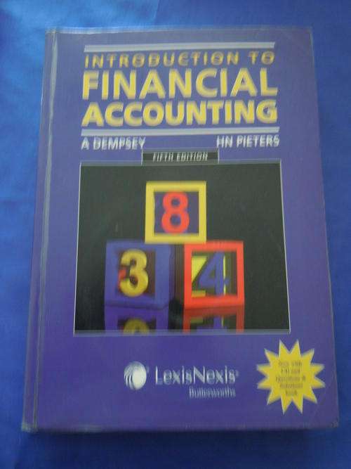 Introduction To Financial Accounting
