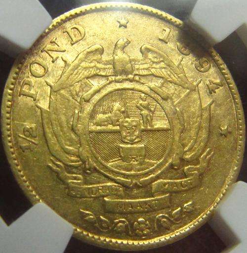 1894 1/2 Pond NGC graded VF35