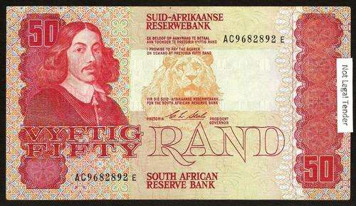 SA 50 Rand (C Stals 1st issue) 1990, in VF+/EF condition