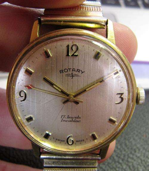 Rotary watch 17 jewels incabloc online