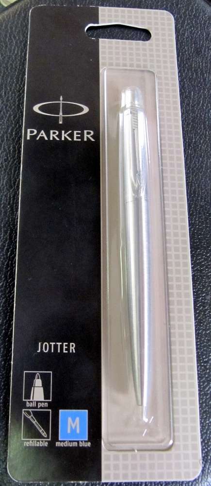 PARKER Premium Jotter Ball Point Pen (Medium Point) Blue ink - new in packaging