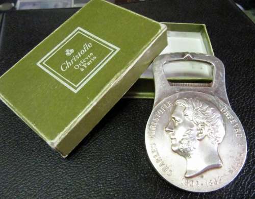 Christofle, Paris - Medallion Bottle Opener