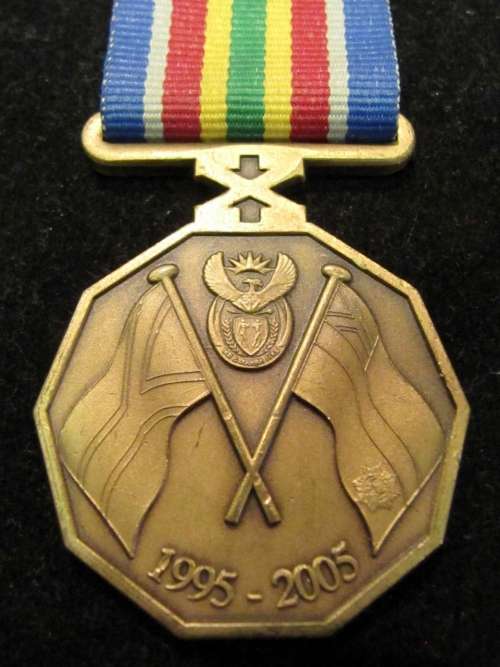 South African Police(SAP) 10yrs Commemoration Medal