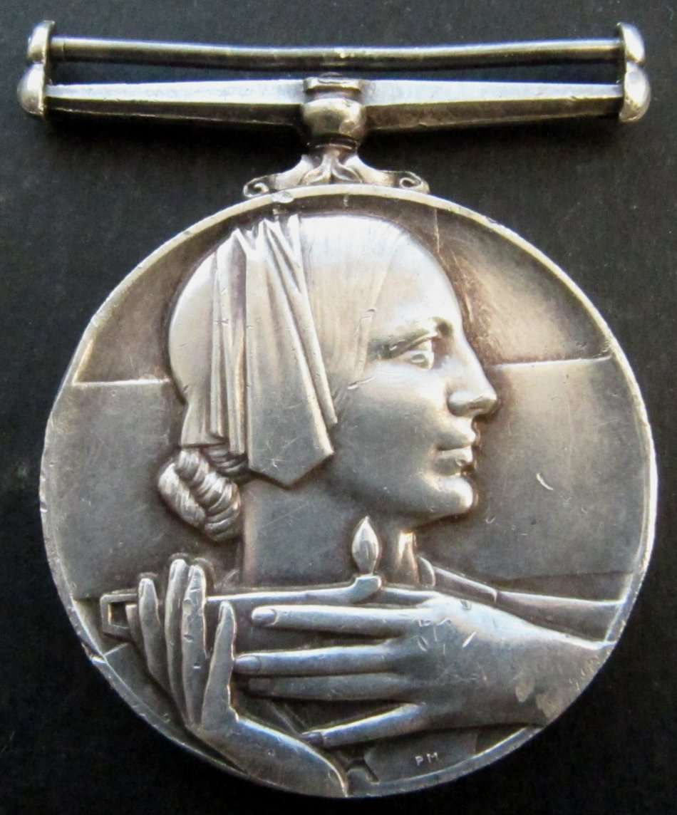 Voluntary Service Medical Medal -SILVER-awarded to VI Brink, 15yrs Service