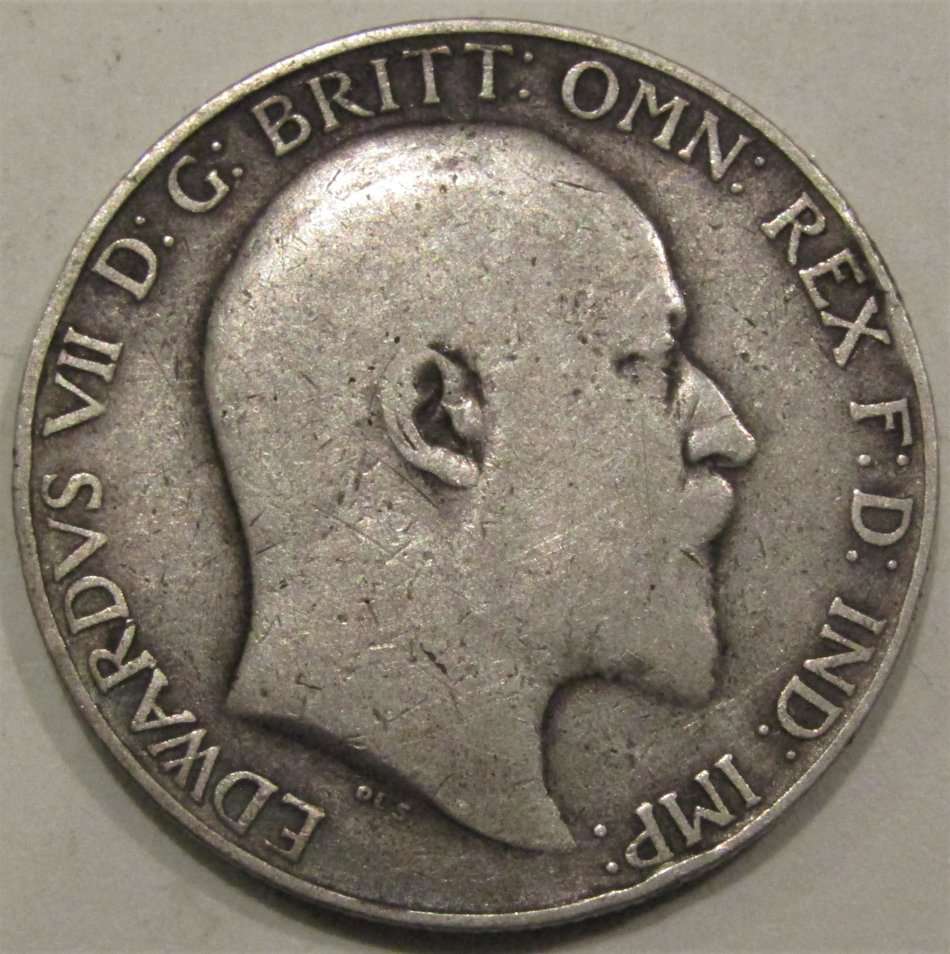1905 Great Britain Edward VII Florin-*Key date*