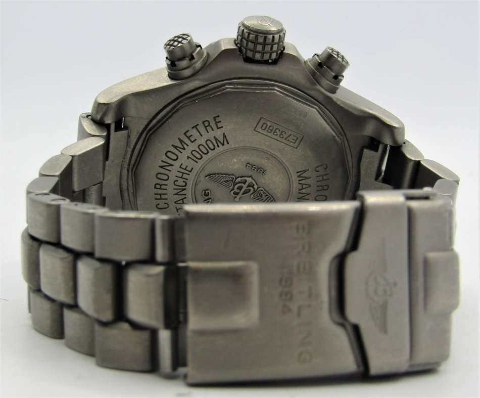 RESERVED FOR JCBRAND Breitling  Avenger Chronograph Titanium-E73360 Circa 2005