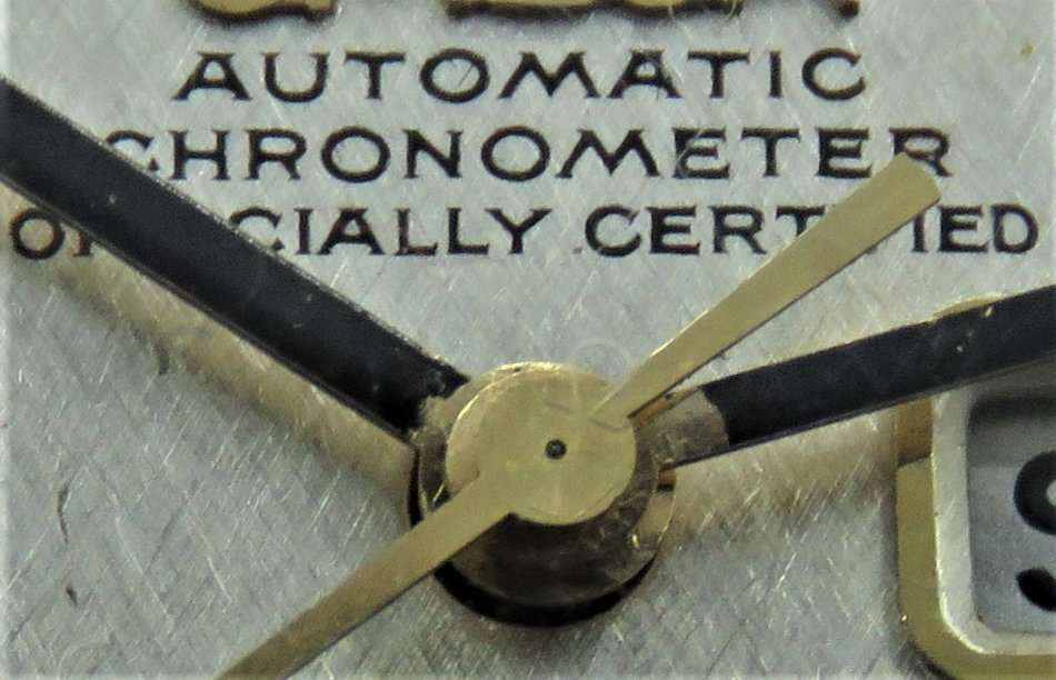 "RESERVED FOR NKB68" Omega Constellation cal.751 day/date with linen dial and Omega box