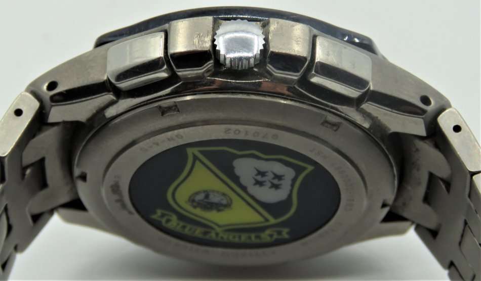 Citizen Eco-Drive Skyhawk Blue Angels Titanium