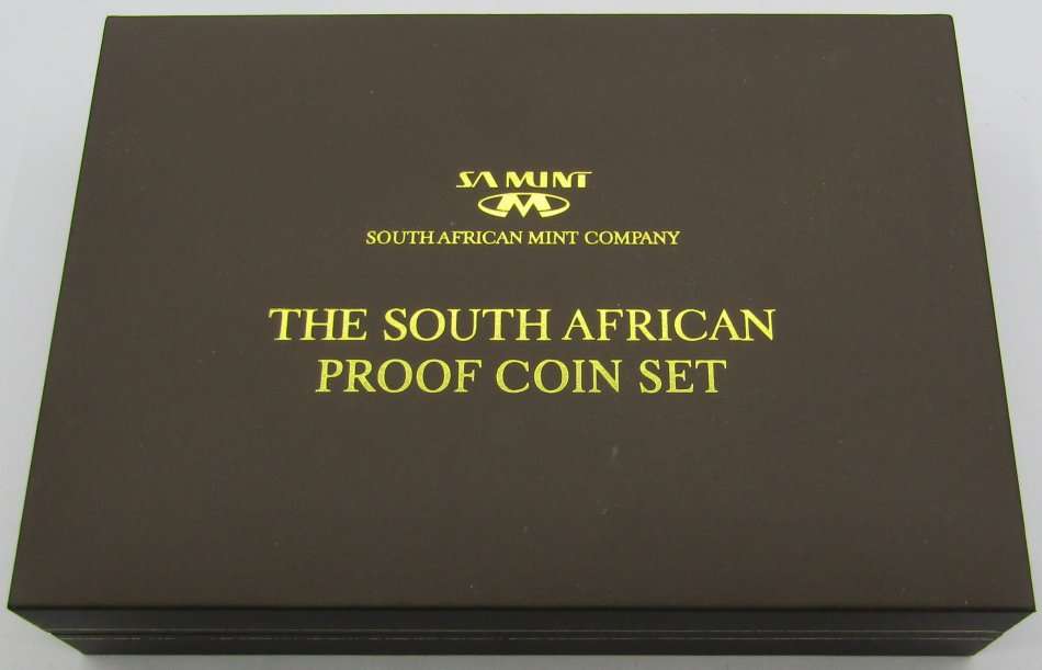 2014 South Africa Proof Set in original box and with COA
