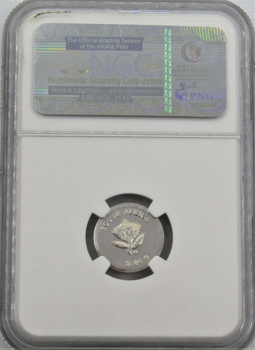 2004 Silver 2.5 Cents SPOTTED OWL -FLYPRESS  NGC Graded MS67