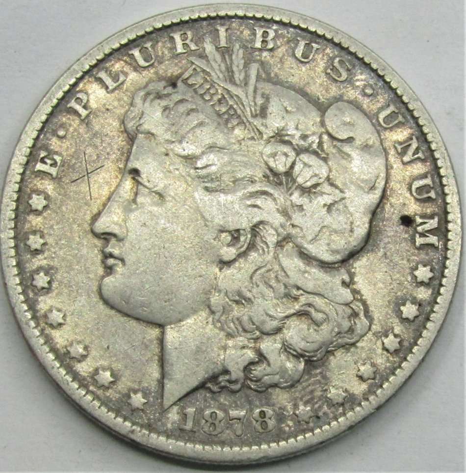 1878 United States of America Morgan Dollar