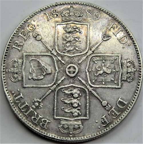 1889 Great Britain Victorian Double Florin