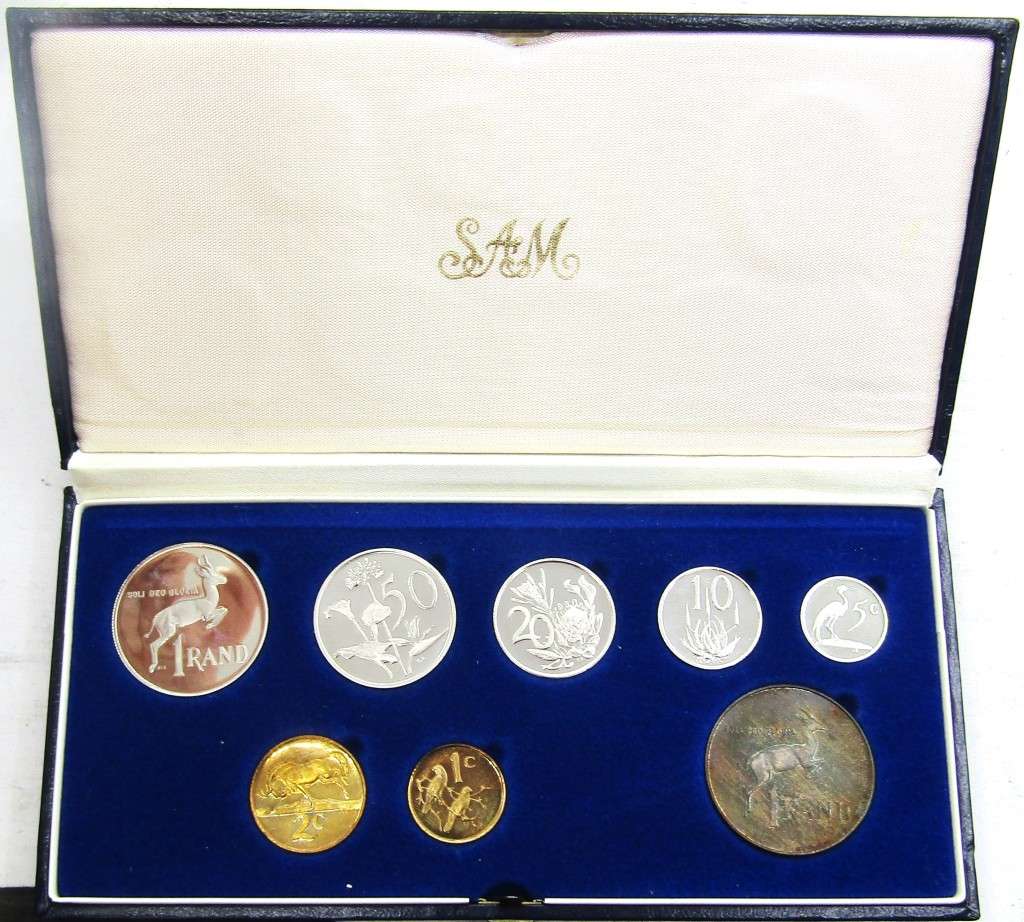 1989 Republic of South Africa Proof Set in original box of issue