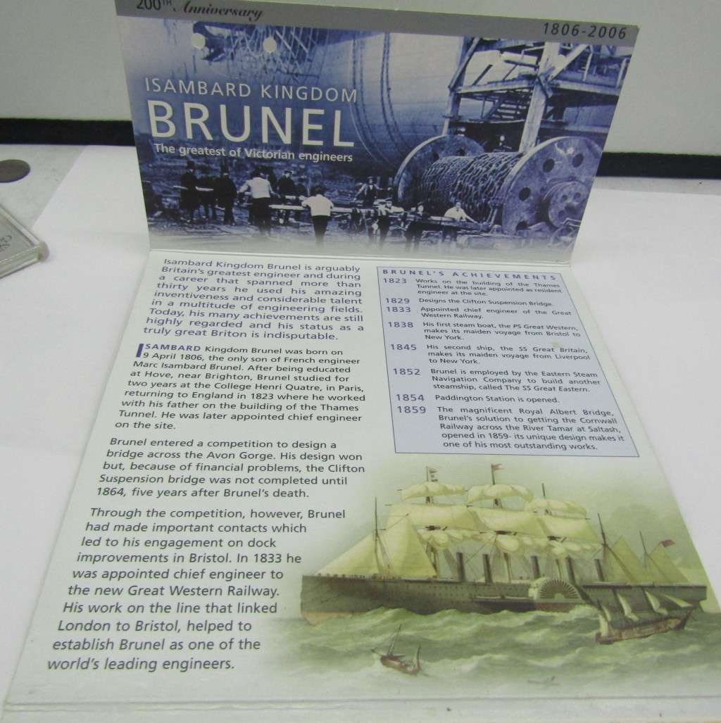 2006 Great Britain Festival Brilliant Uncirculated Coin set in Folder of issue