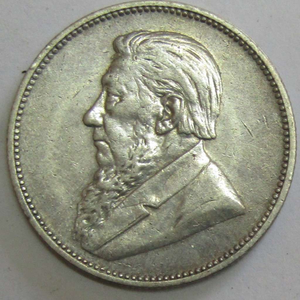 1896 ZAR  2  Shillings