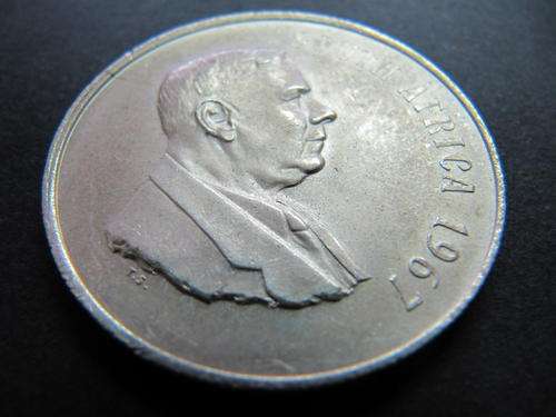 Silver R1 -DR Verwoerd-1967-English Legend-R1 Start-No reserve!!!