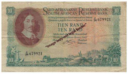 G.Rissik R10 first issue 1962 Prefix C/34 F