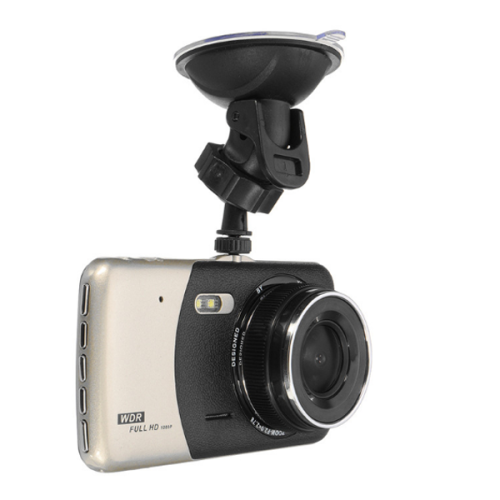 4" 1080P HD Car DVR Dual Lens Dash Camera