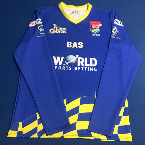Cricket Shirt L/S Cape Cobras