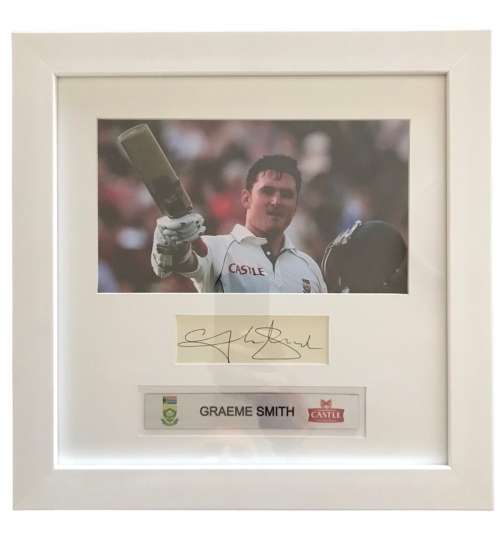 Cricket Frame Signed Graeme Smith