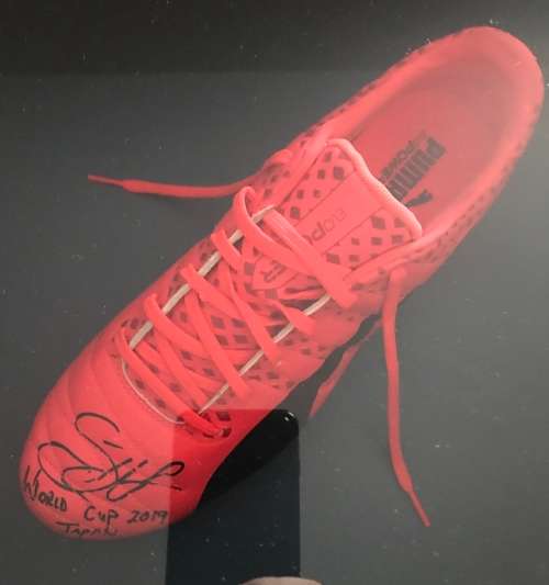 Rugby Boot Signed By Siya Kolisi 2019 RWC Winner Framed